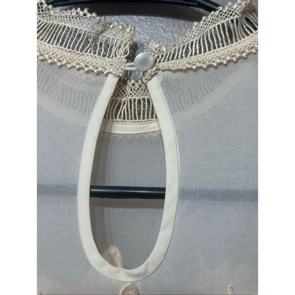 NWOT Saylor Hollie Lace Band Collar Mini Dress Women's XS - Picture 11 of 13